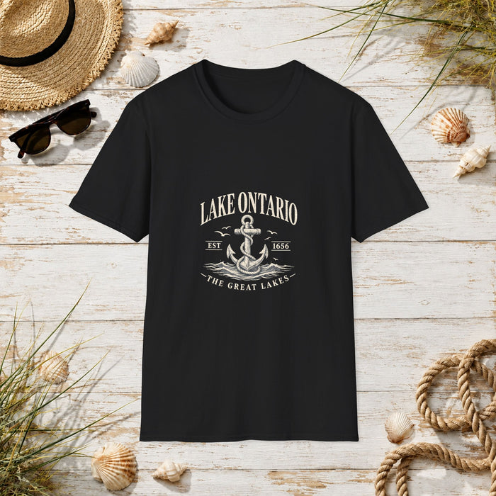 Anchor Graphic T‑Shirt — “I Am Onward” Nautical Vintage Tee