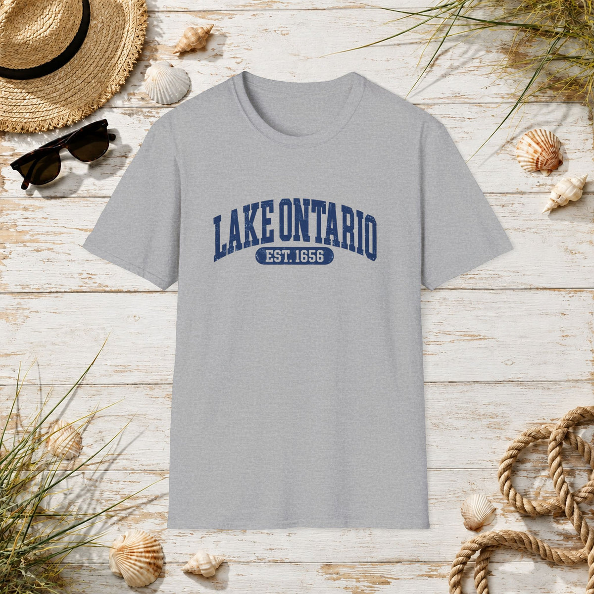 Lake Ontario Vintage Style T-Shirt