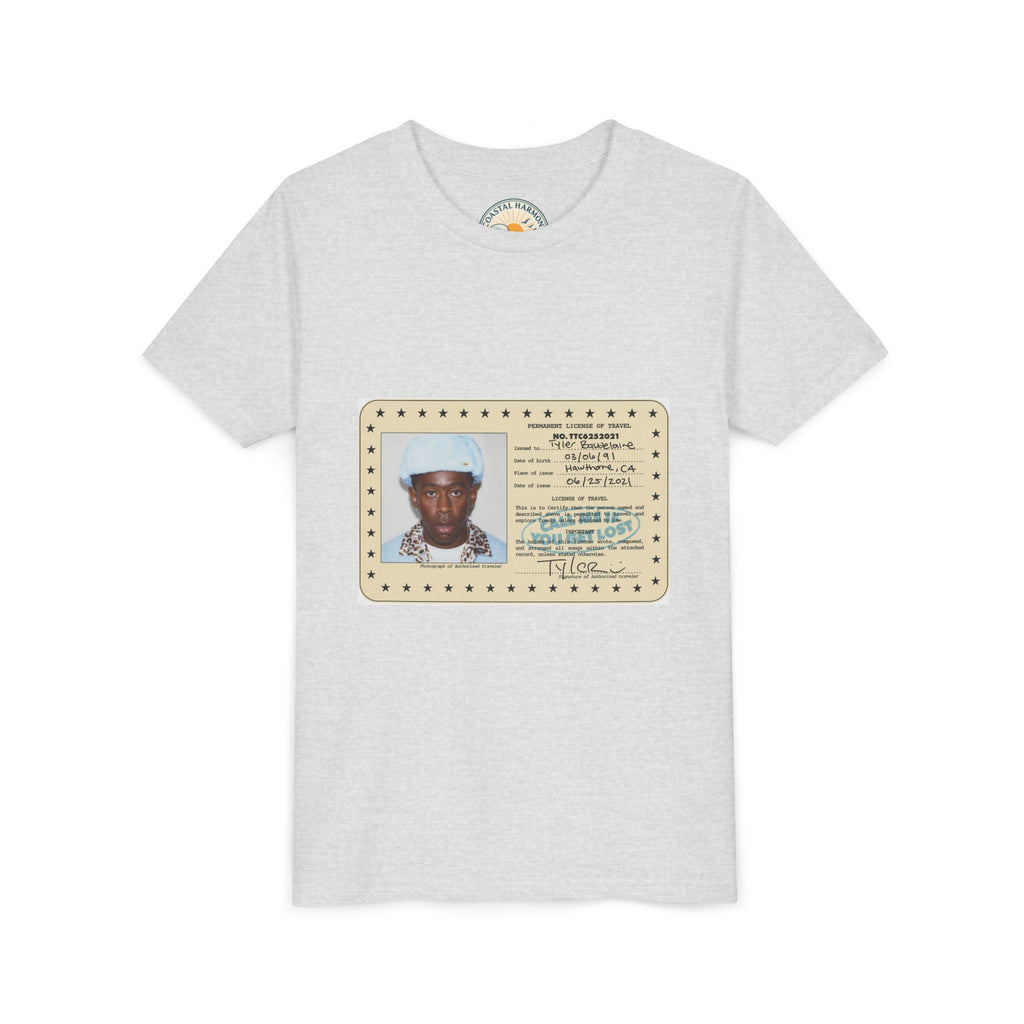 Youth Tee — Vintage ID Card Photo Print