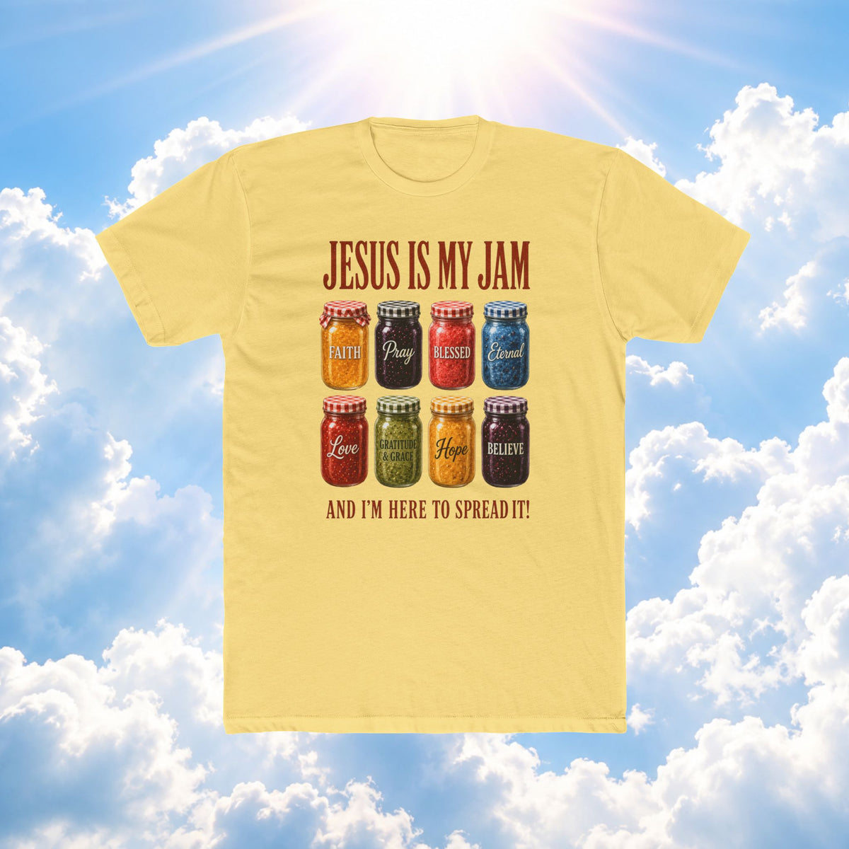 Unisex Cotton Crew Tee