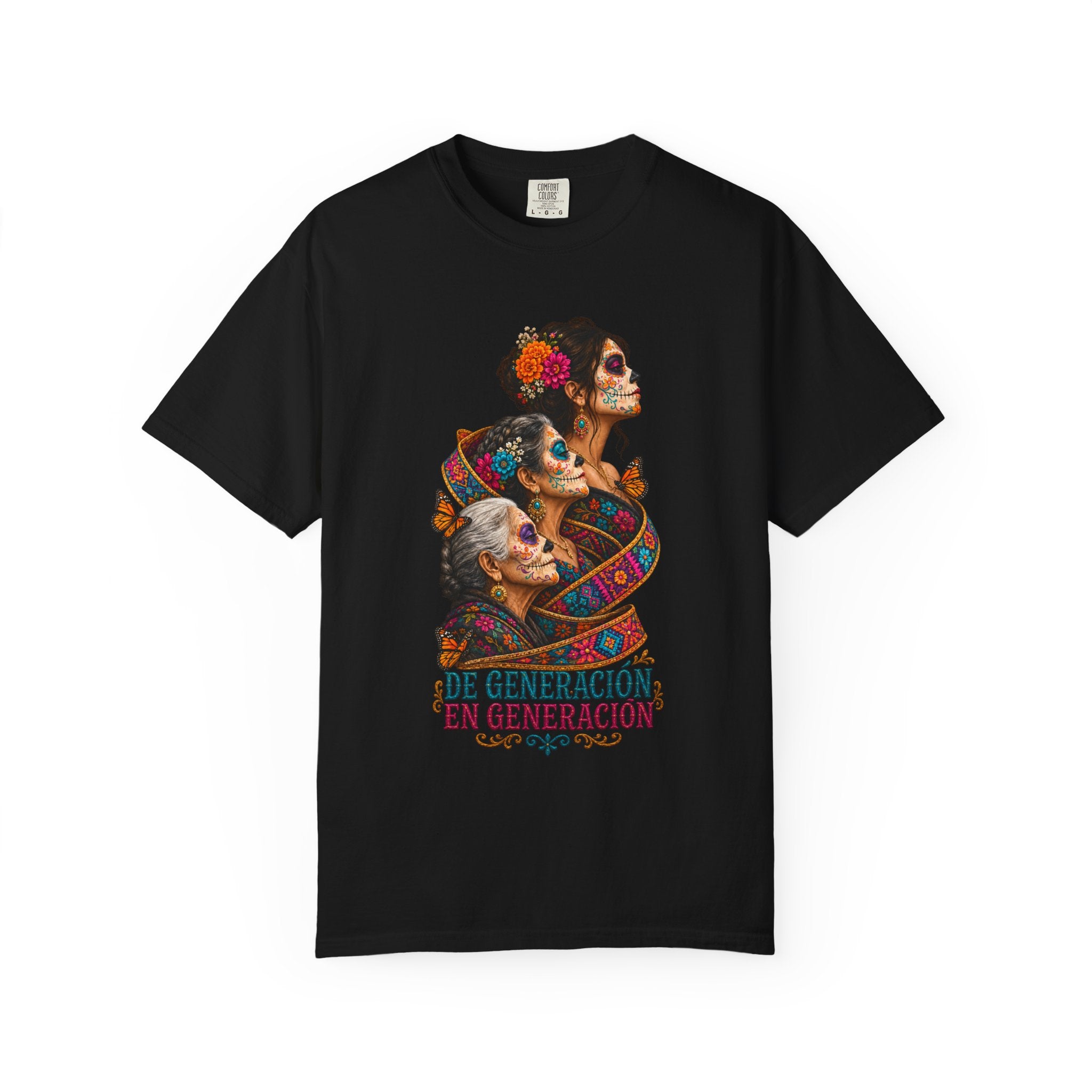 Day of the Dead "De Generación en Generación" T-Shirt