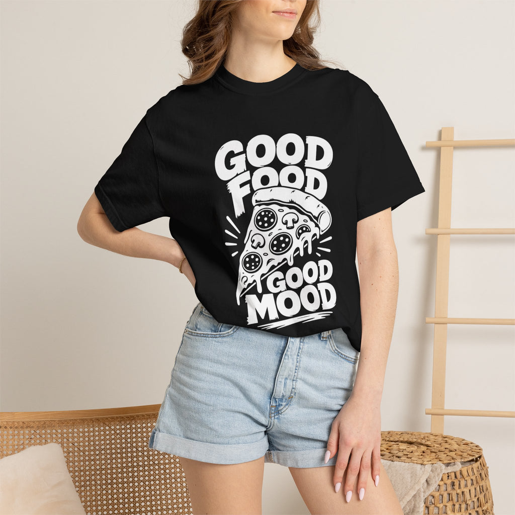 T-Shirt — Minimal White Garment-Dyed Tee