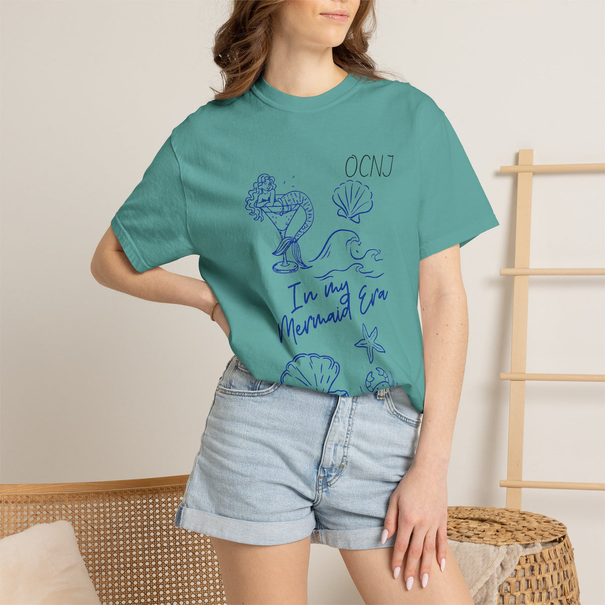 Mermaid Era T-Shirt — "In My Mermaid Era" Beach Graphic Tee