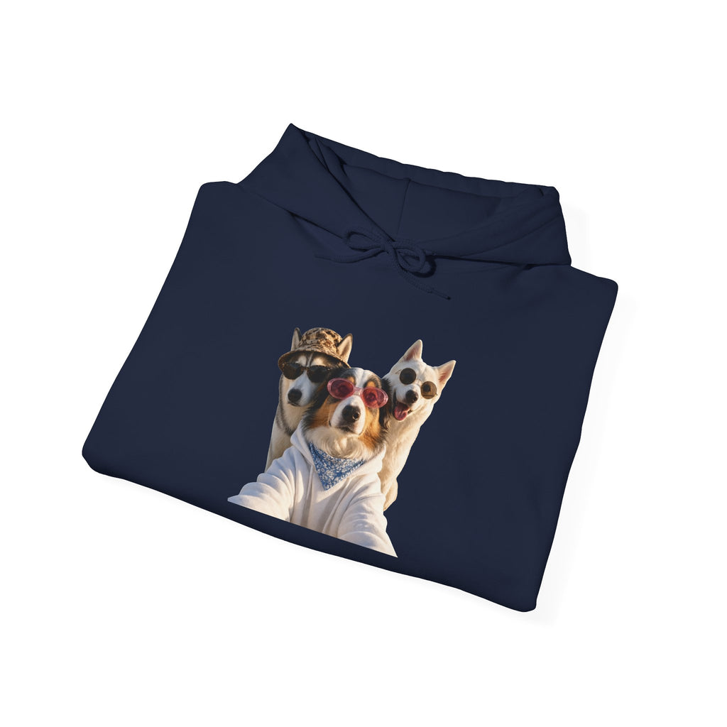 Cute Dog Portrait Hoodie | Thanksgiving, Fall Harvest