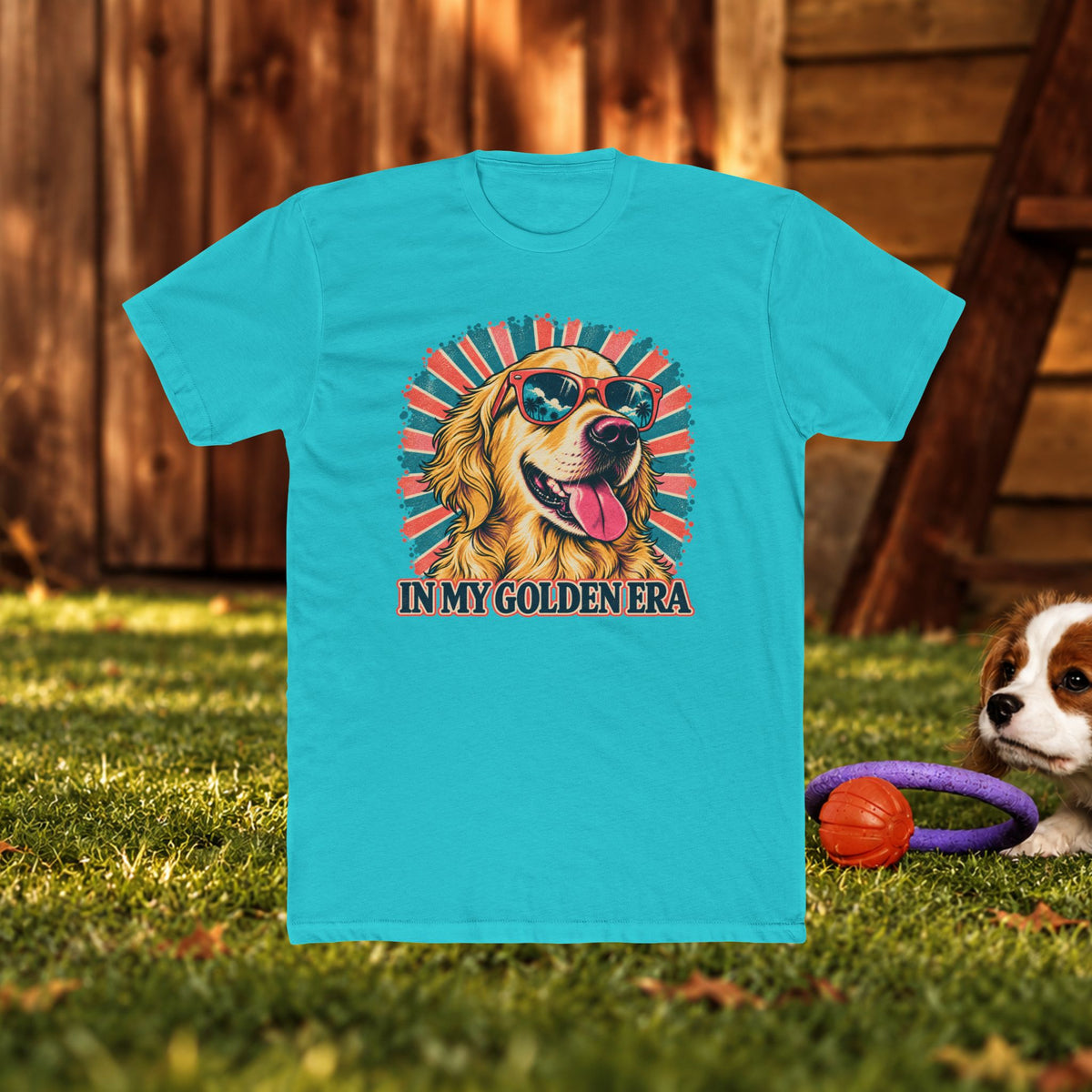 Golden Retriever 'In My Golden Era' T-Shirt