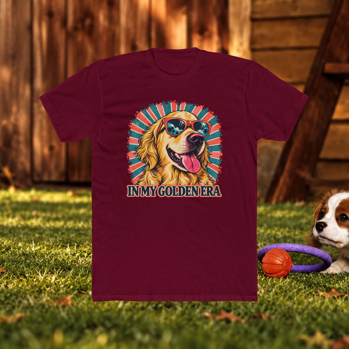 Golden Retriever 'In My Golden Era' T-Shirt