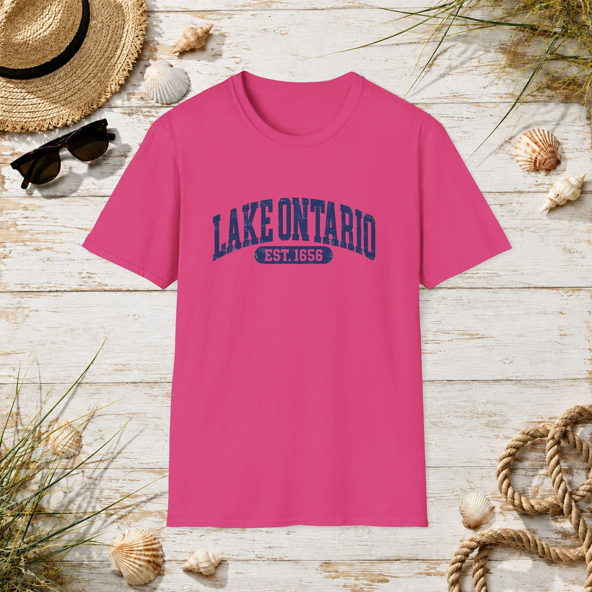 Lake Ontario Vintage Style T-Shirt