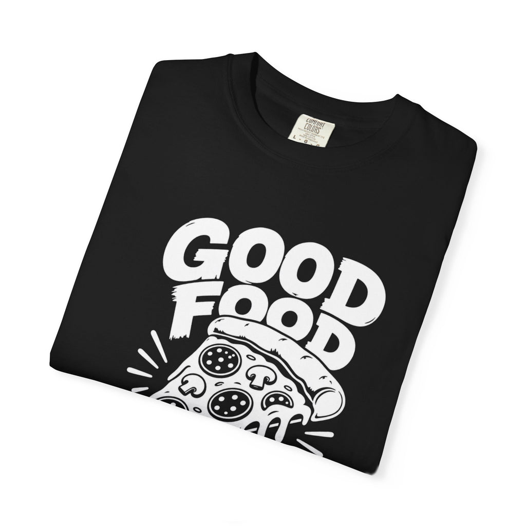 T-Shirt — Minimal White Garment-Dyed Tee