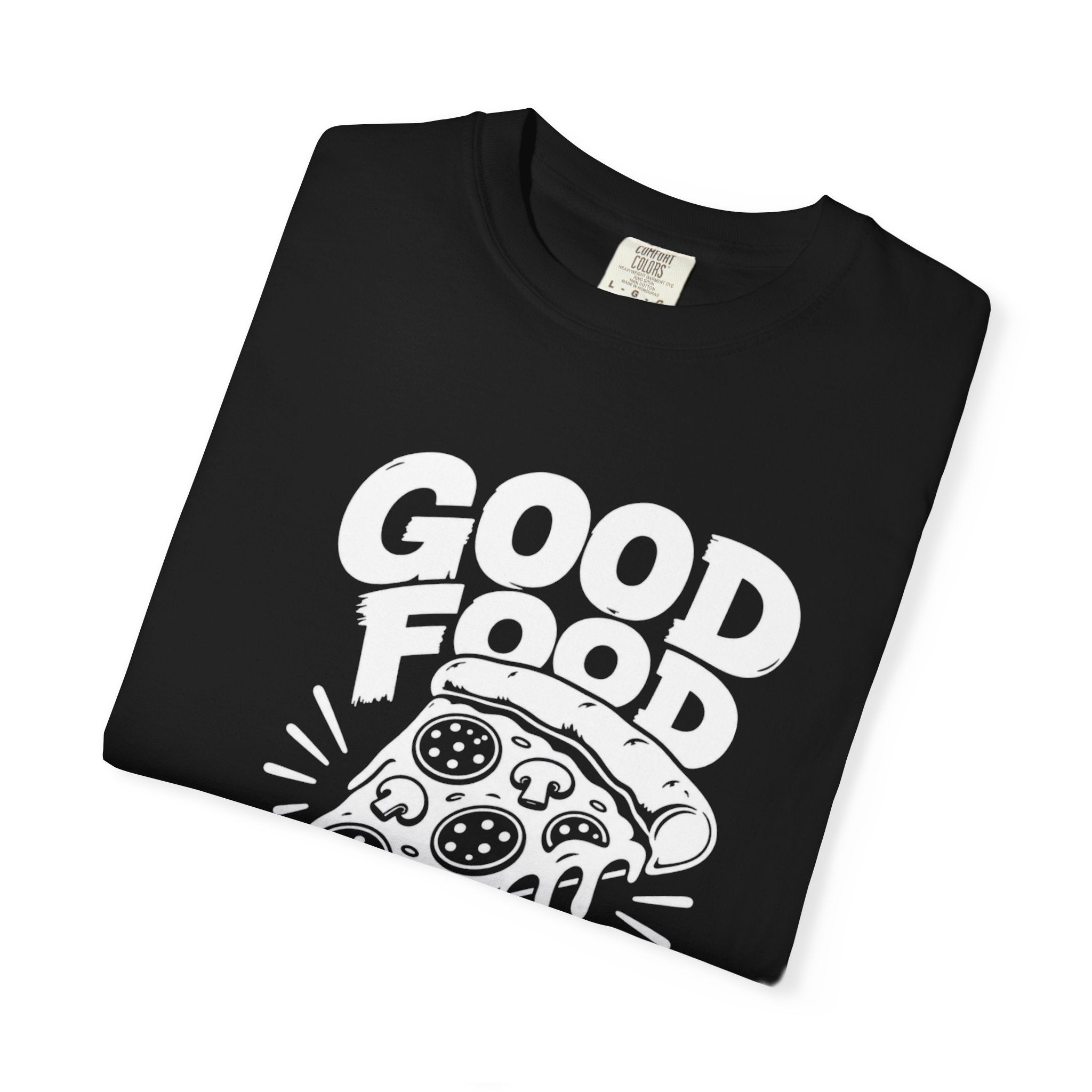 T-Shirt — Minimal White Garment-Dyed Tee