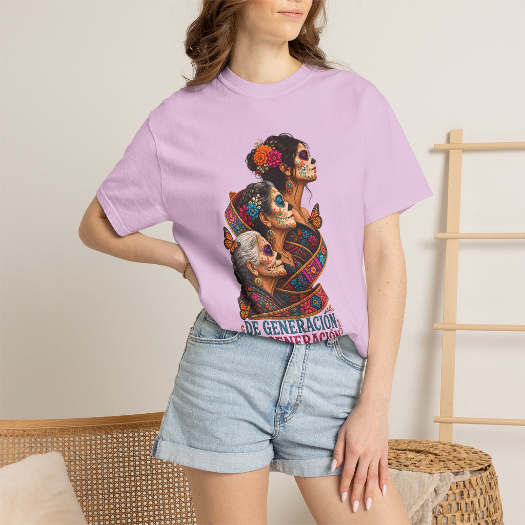 Day of the Dead "De Generación en Generación" T-Shirt