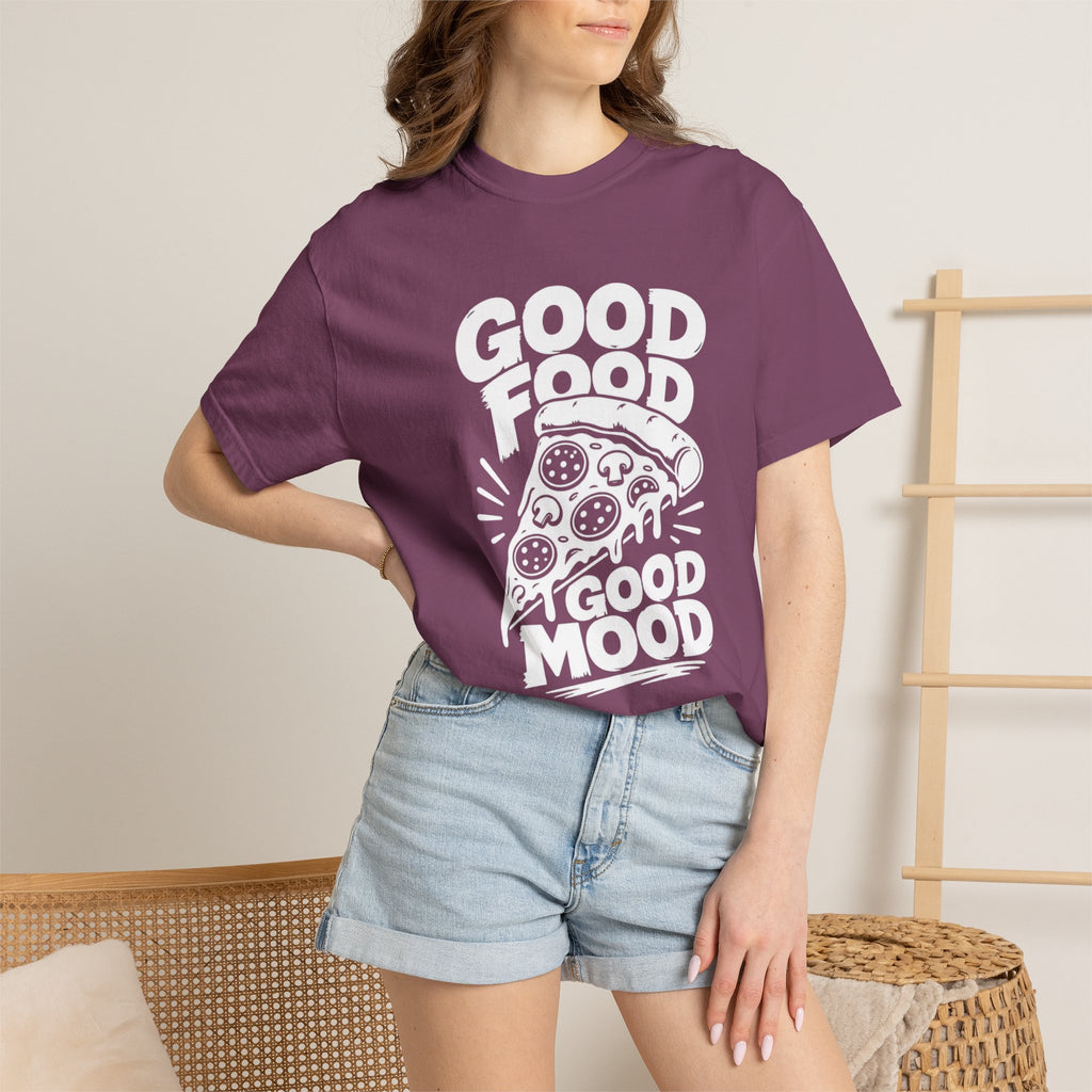 T-Shirt — Minimal White Garment-Dyed Tee