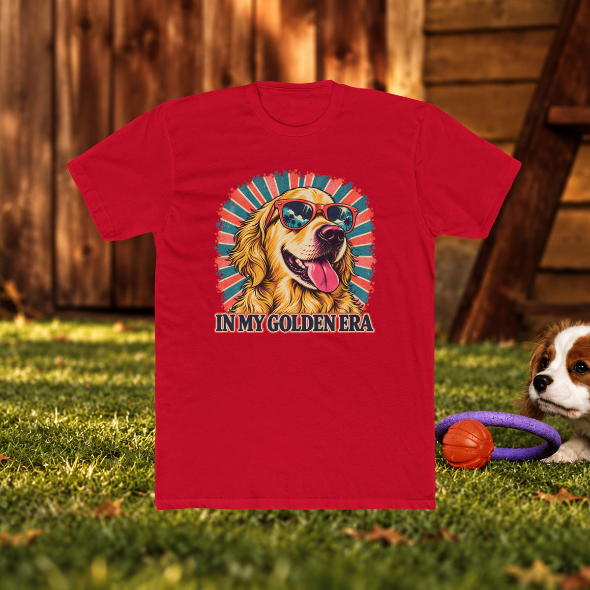 Golden Retriever 'In My Golden Era' T-Shirt