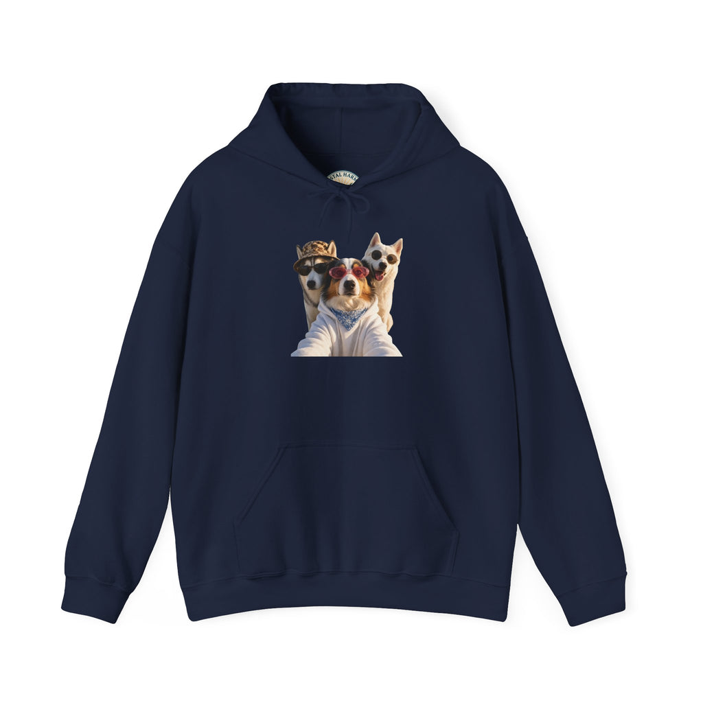 Cute Dog Portrait Hoodie | Thanksgiving, Fall Harvest