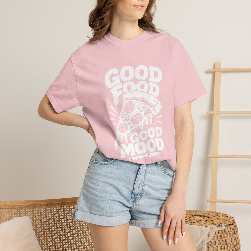 T-Shirt — Minimal White Garment-Dyed Tee