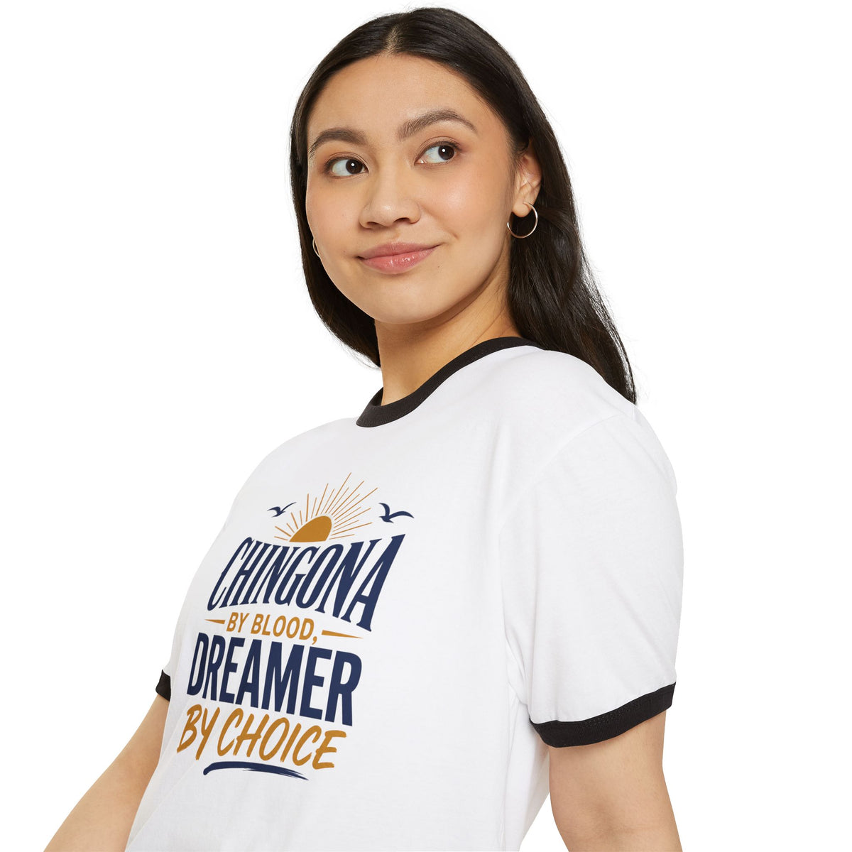 Dreamer Unisex Cotton Ringer T-Shirt