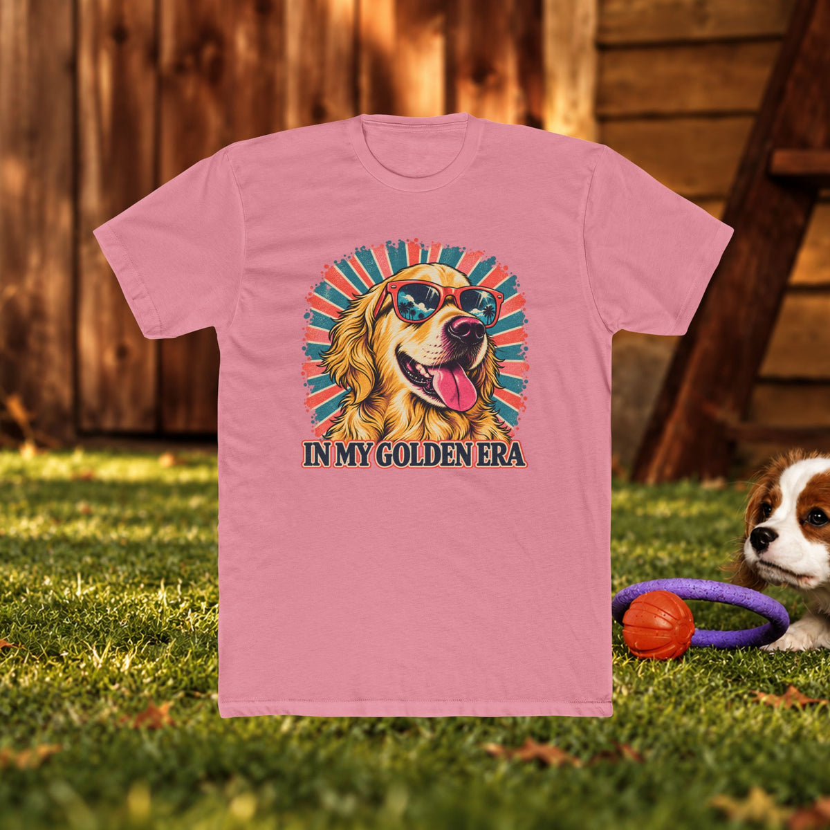 Golden Retriever 'In My Golden Era' T-Shirt