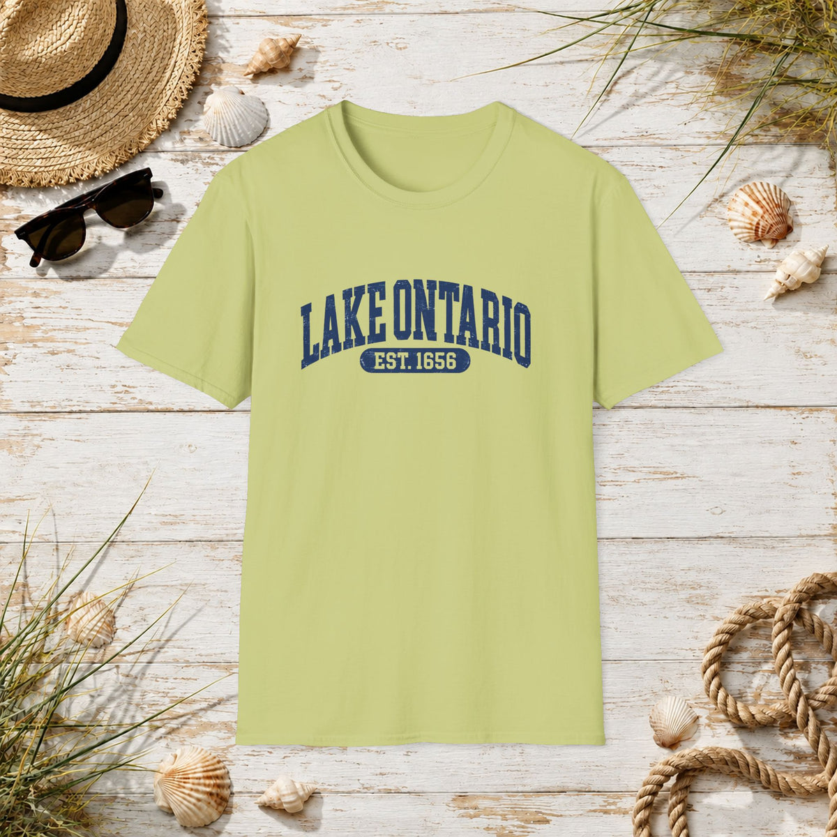 Lake Ontario Vintage Style T-Shirt