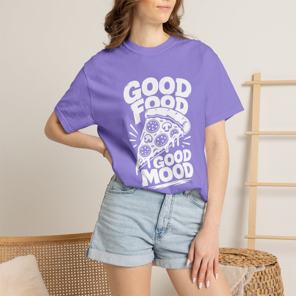 T-Shirt — Minimal White Garment-Dyed Tee