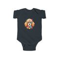 Colorful Poodle Baby Bodysuit – Cute Dog Graphic Infant Onesie