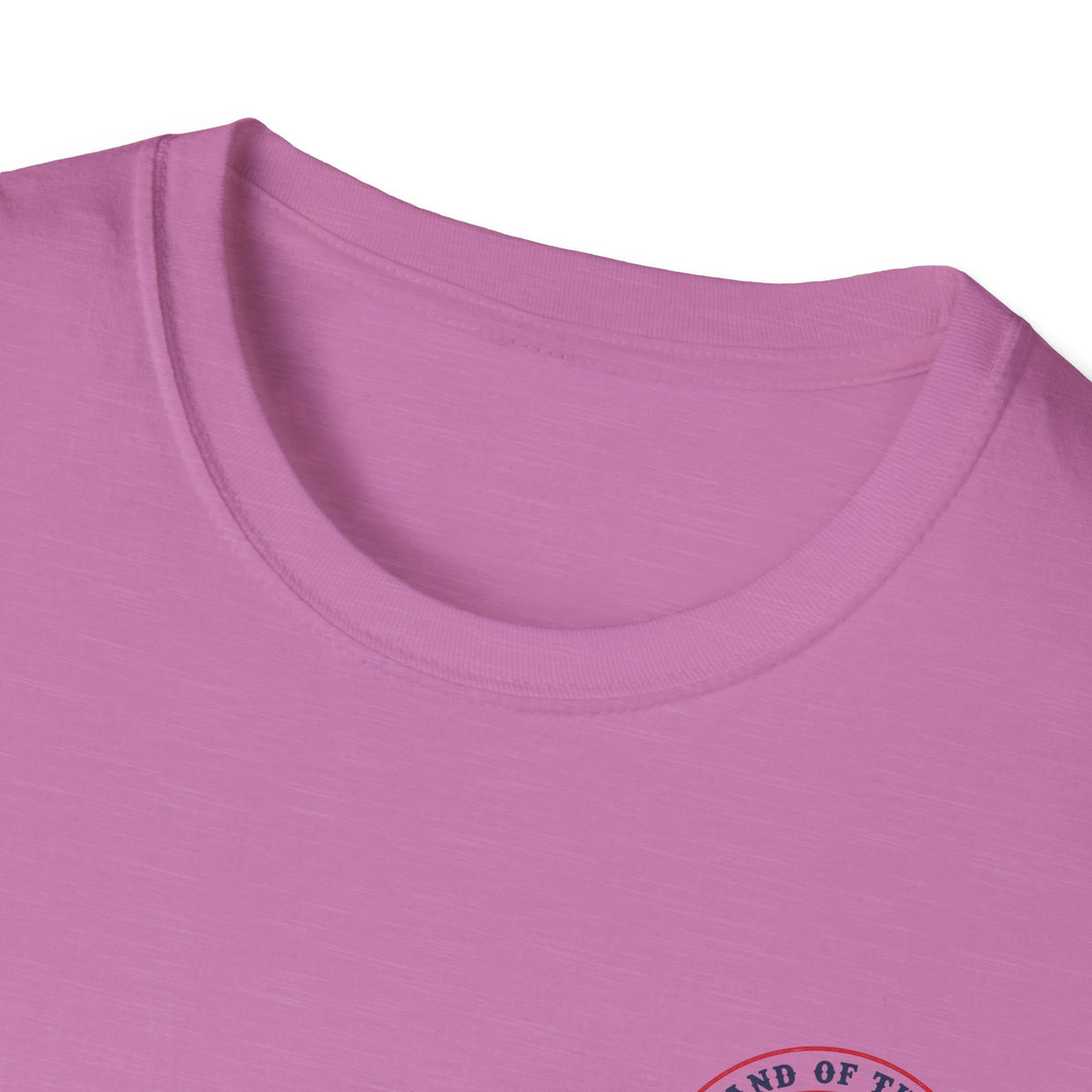 America Vintage Badge T-Shirt — "Land of the Free, Because of the Brave"