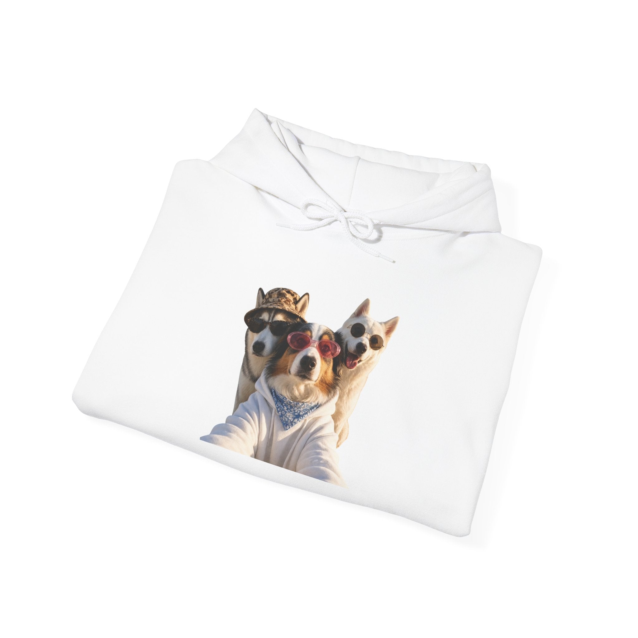 Cute Dog Portrait Hoodie | Thanksgiving, Fall Harvest