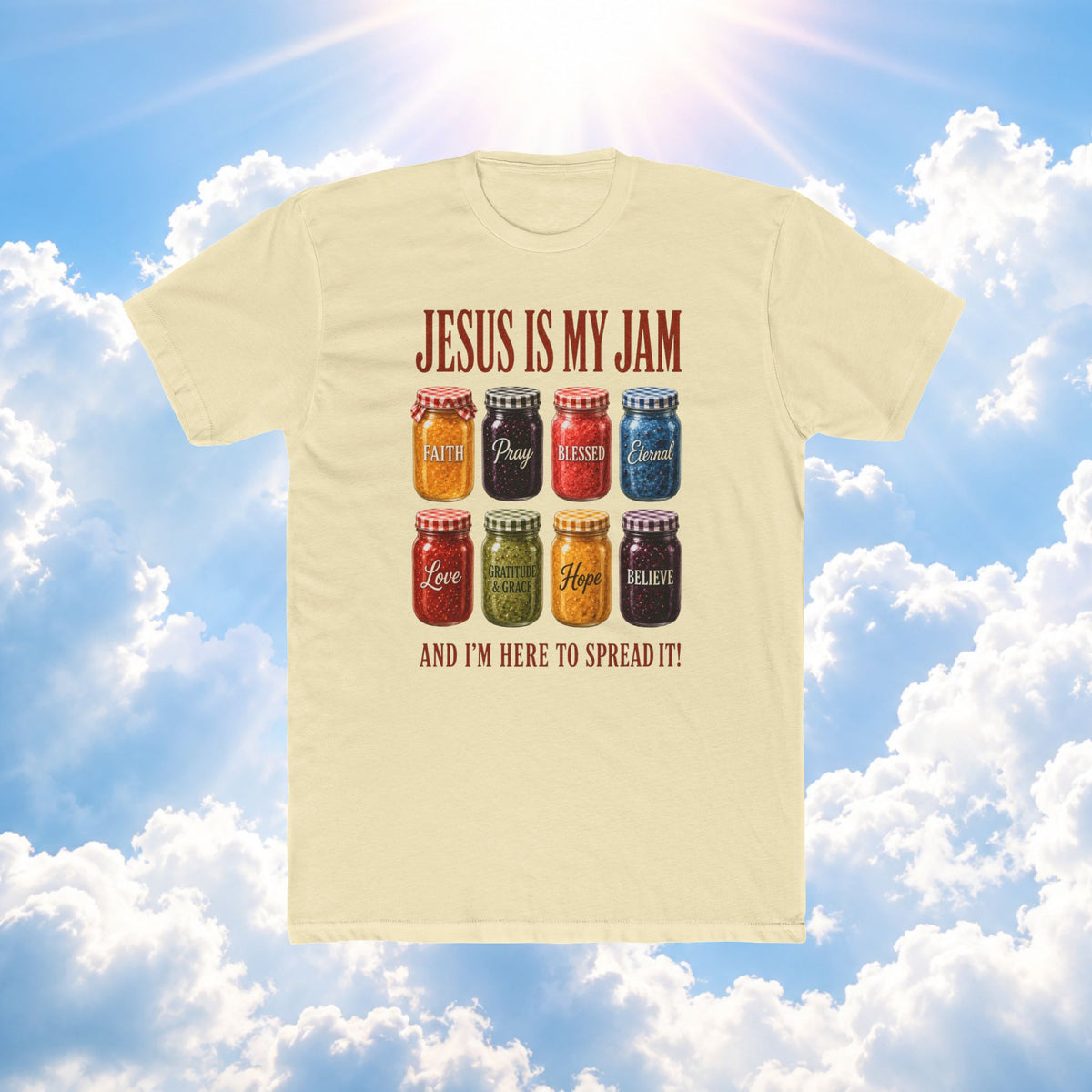 Unisex Cotton Crew Tee