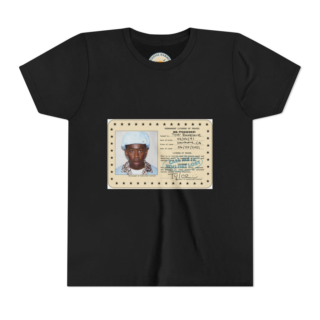 Youth Tee — Vintage ID Card Photo Print
