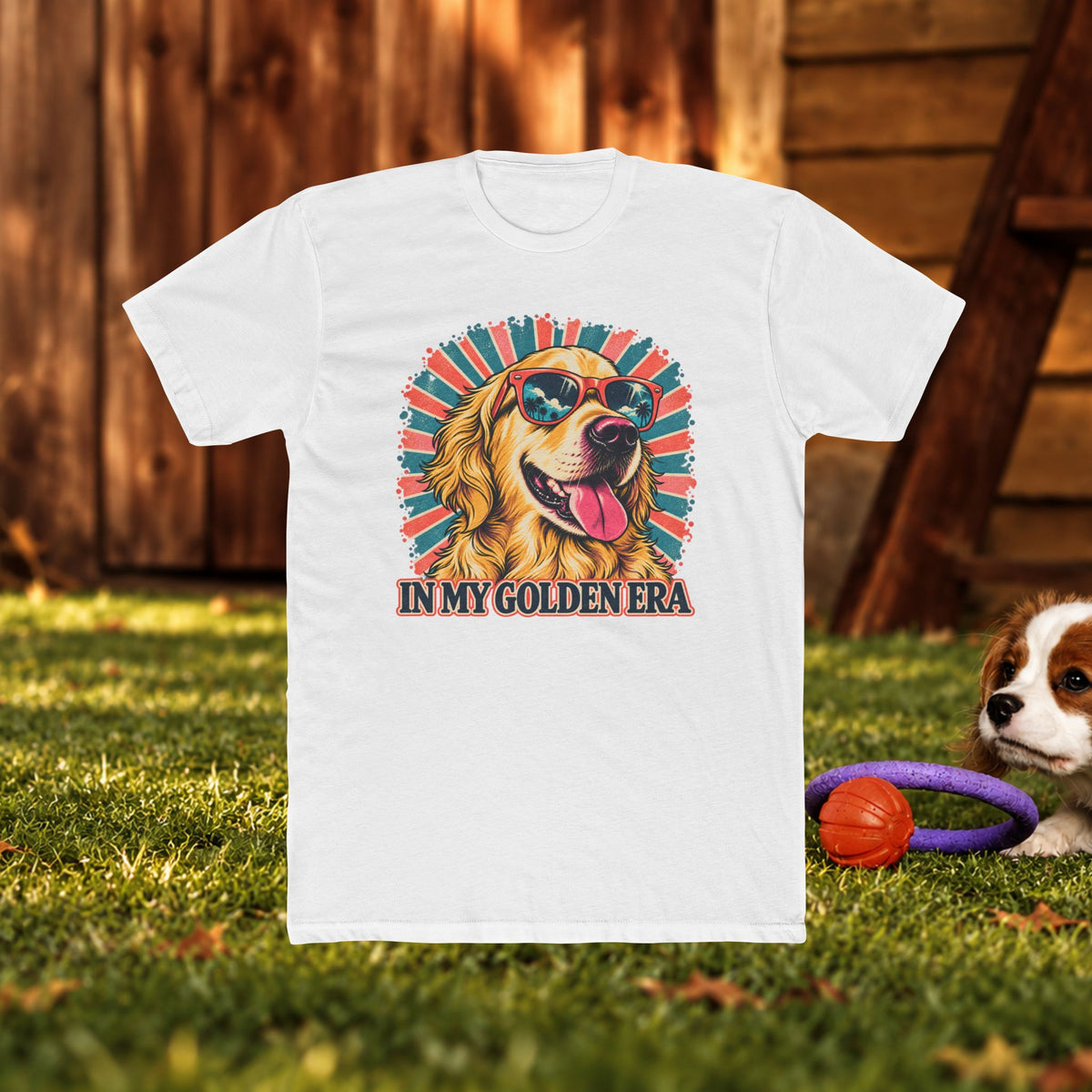 Golden Retriever 'In My Golden Era' T-Shirt