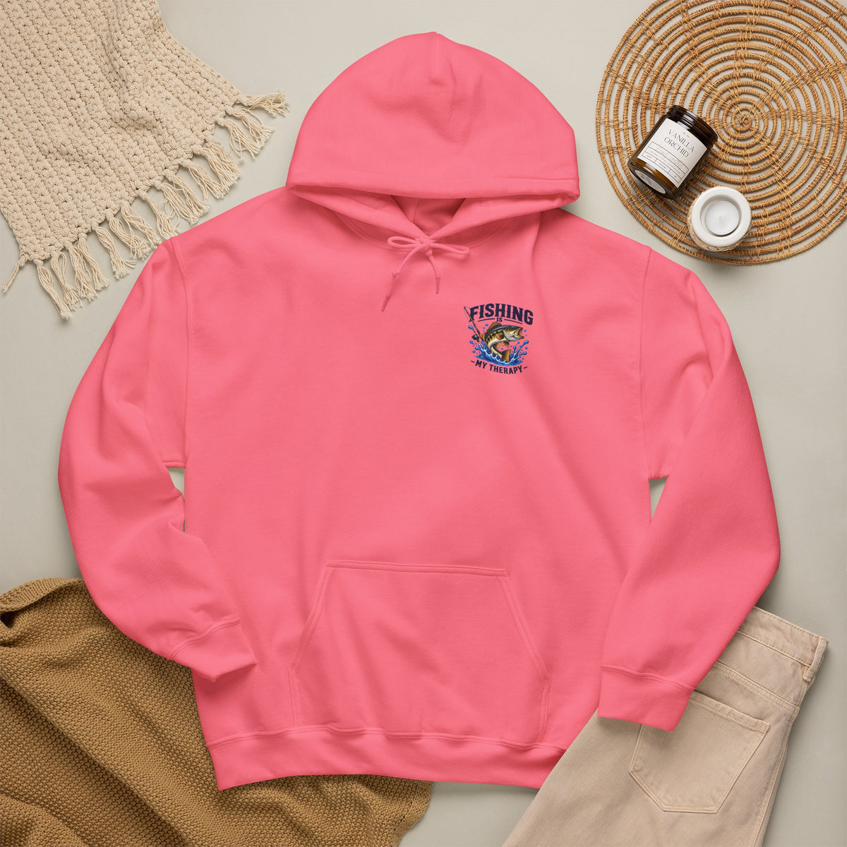 Fishing Hoodie – Coastal Marlin Saltwater Anglers Graphic Hoodie
