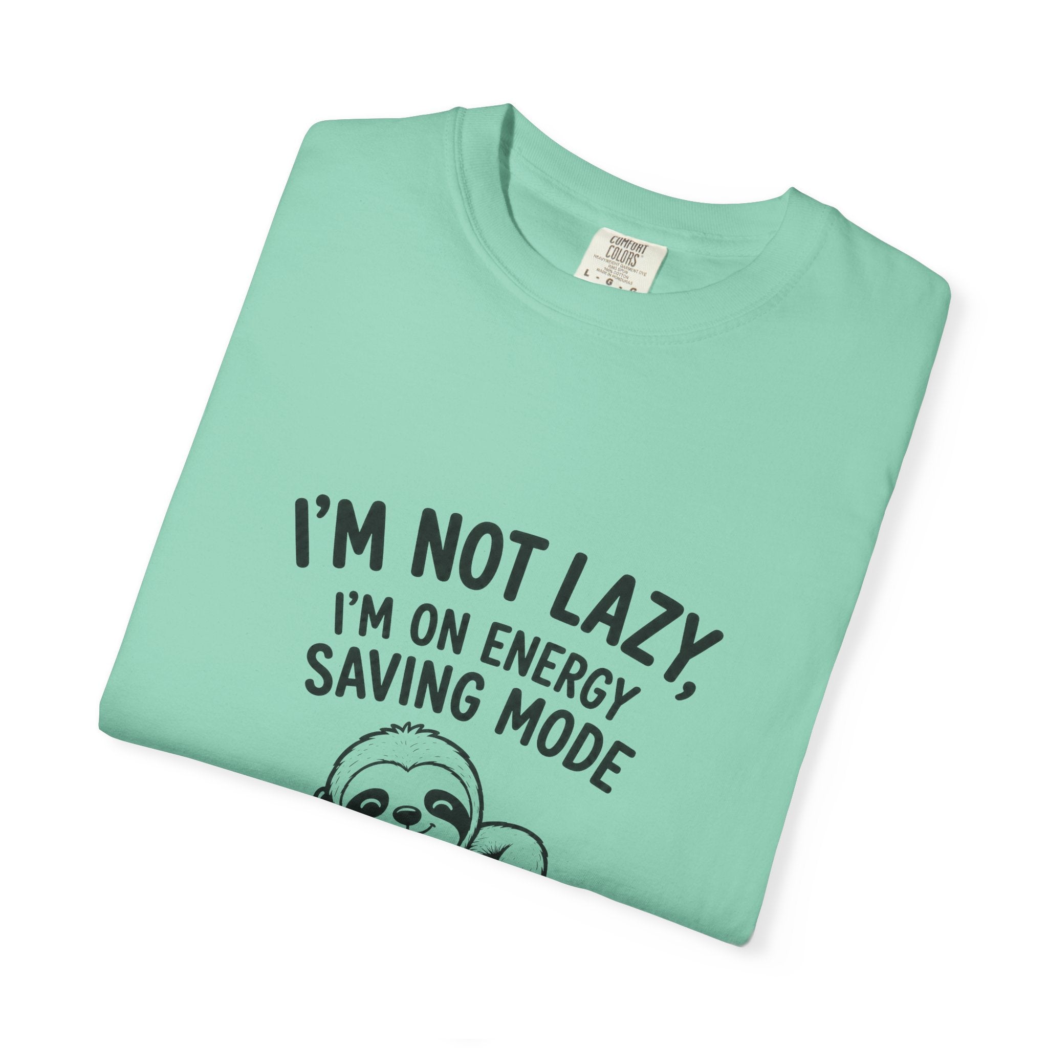 Sloth "I'm Not Lazy, I'm On Energy Saving Mode" T-Shirt