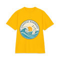 Coastal Harmony Graphic Tee — Surf Sunset Beach T-Shirt