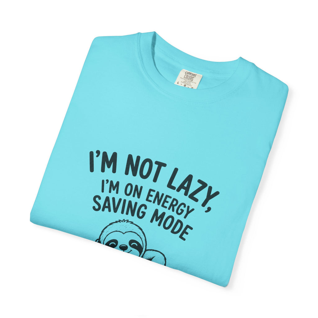 Sloth "I'm Not Lazy, I'm On Energy Saving Mode" T-Shirt