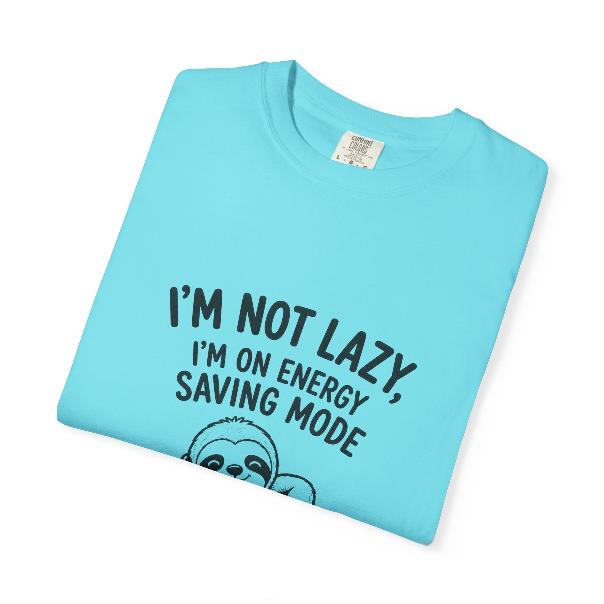 Sloth "I'm Not Lazy, I'm On Energy Saving Mode" T-Shirt