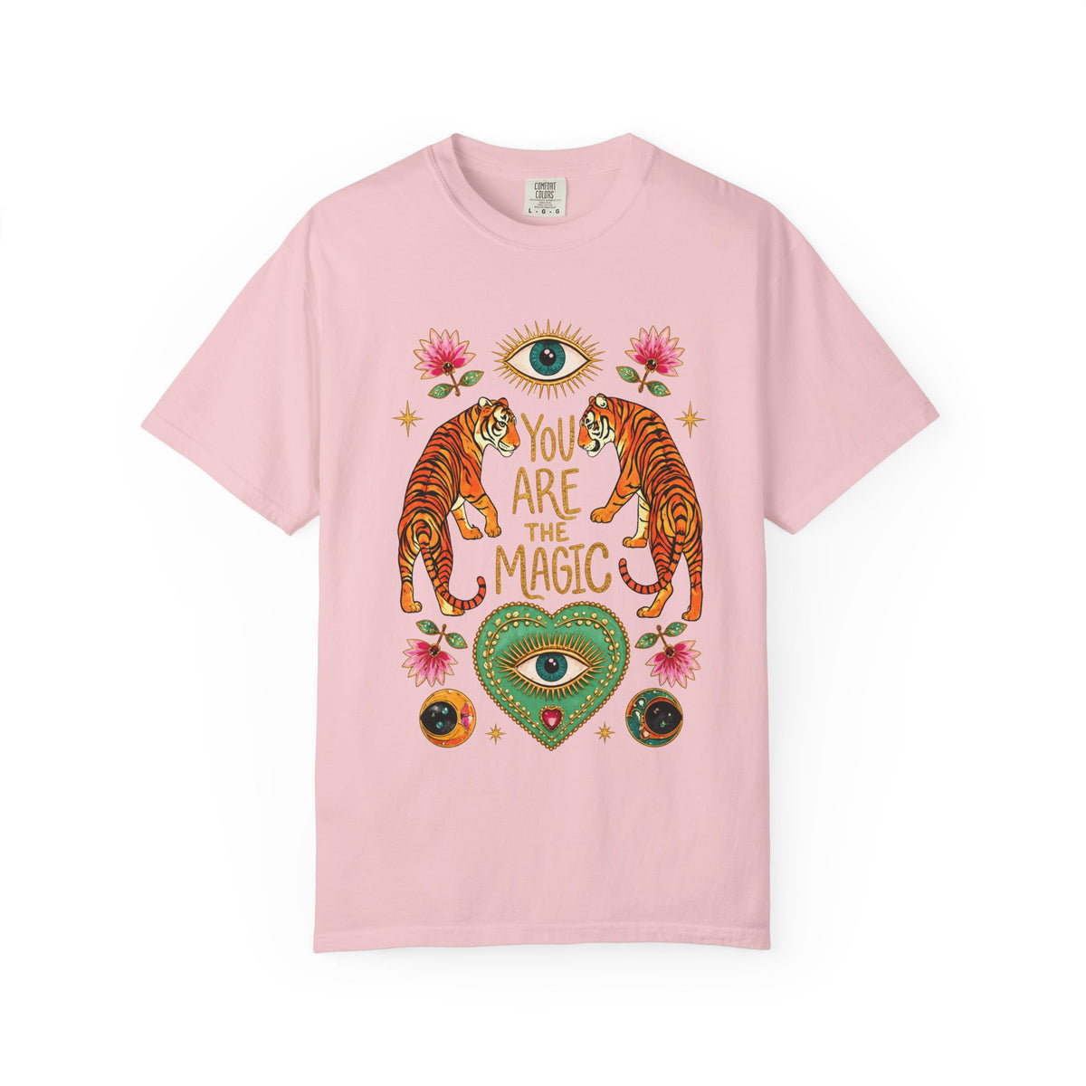 You Are the Magic T-Shirt — Mystical Tiger Heart Graphic Tee