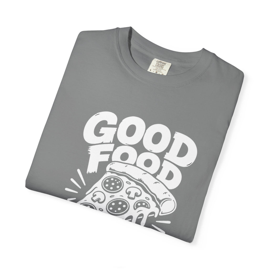 T-Shirt — Minimal White Garment-Dyed Tee