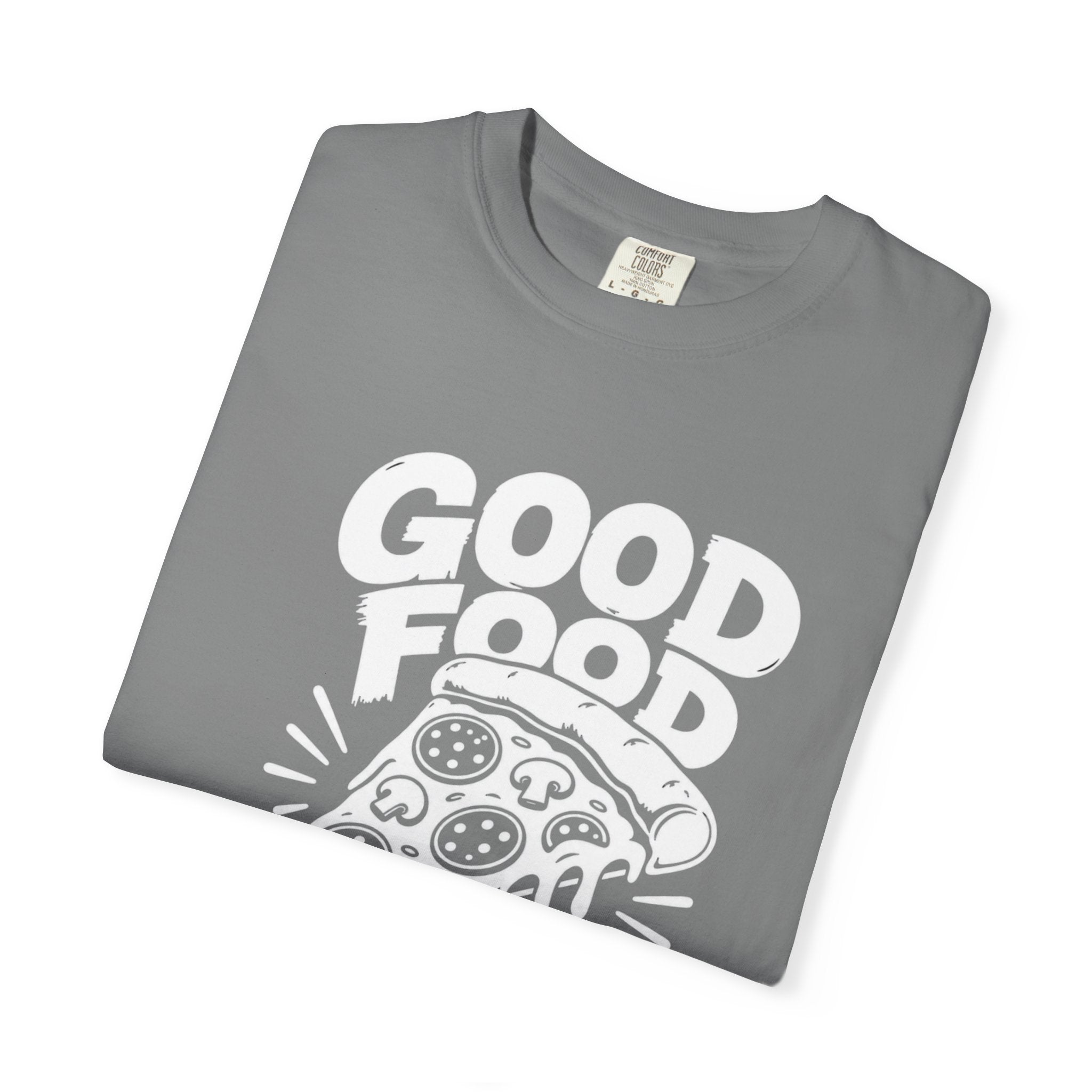 T-Shirt — Minimal White Garment-Dyed Tee