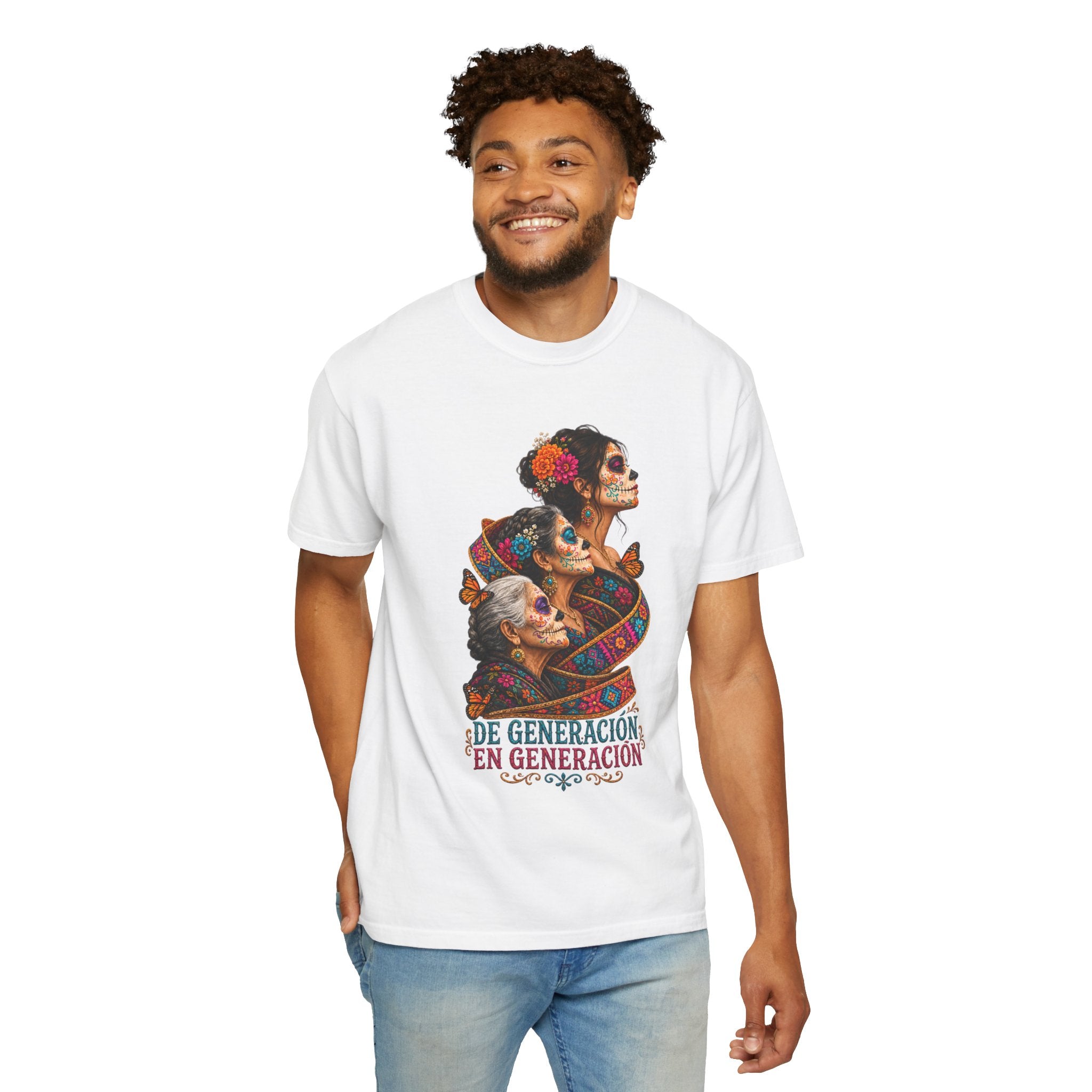 Day of the Dead "De Generación en Generación" T-Shirt