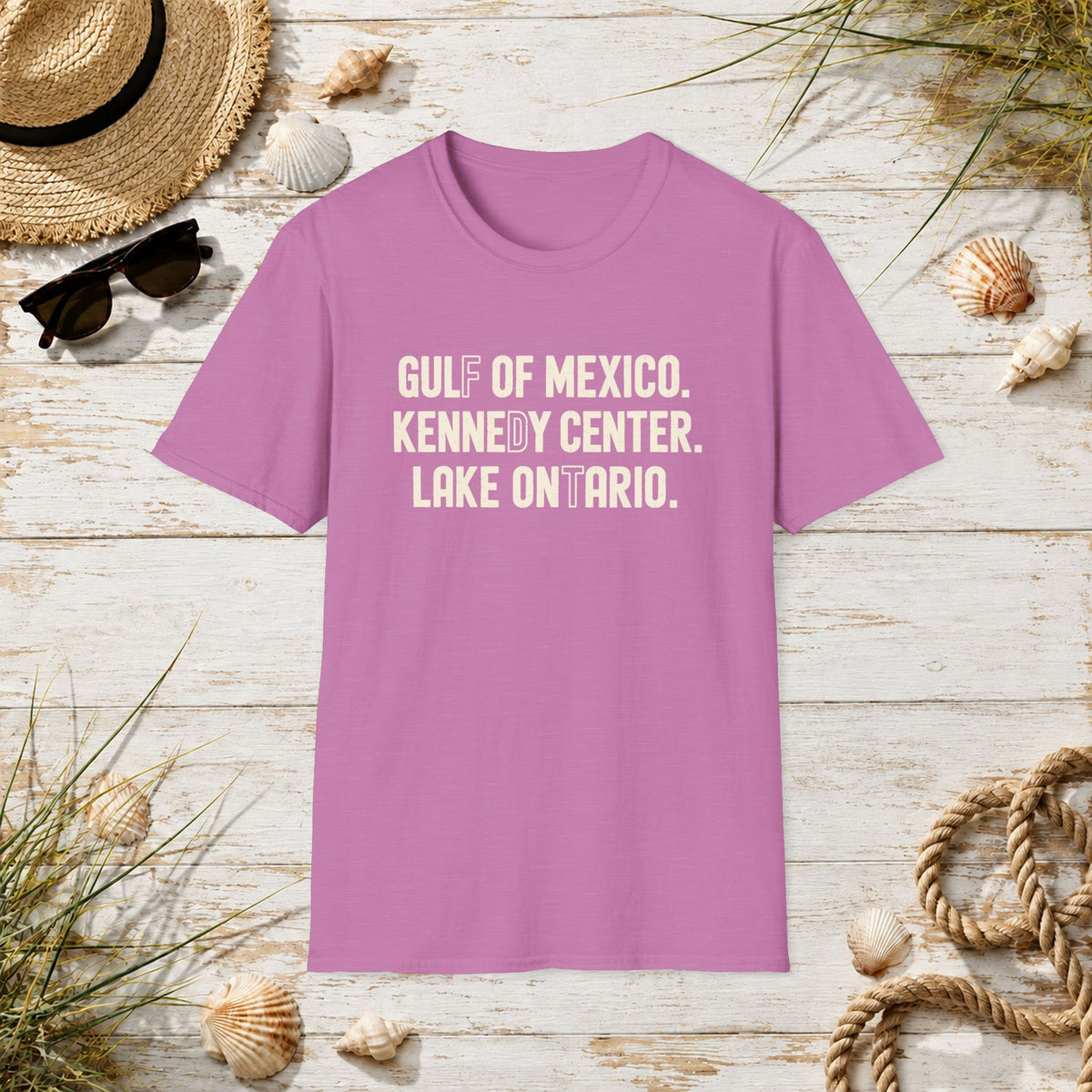 Gulf of Mexico. Kennedy Center. Lake Ontario - FDT T-Shirt