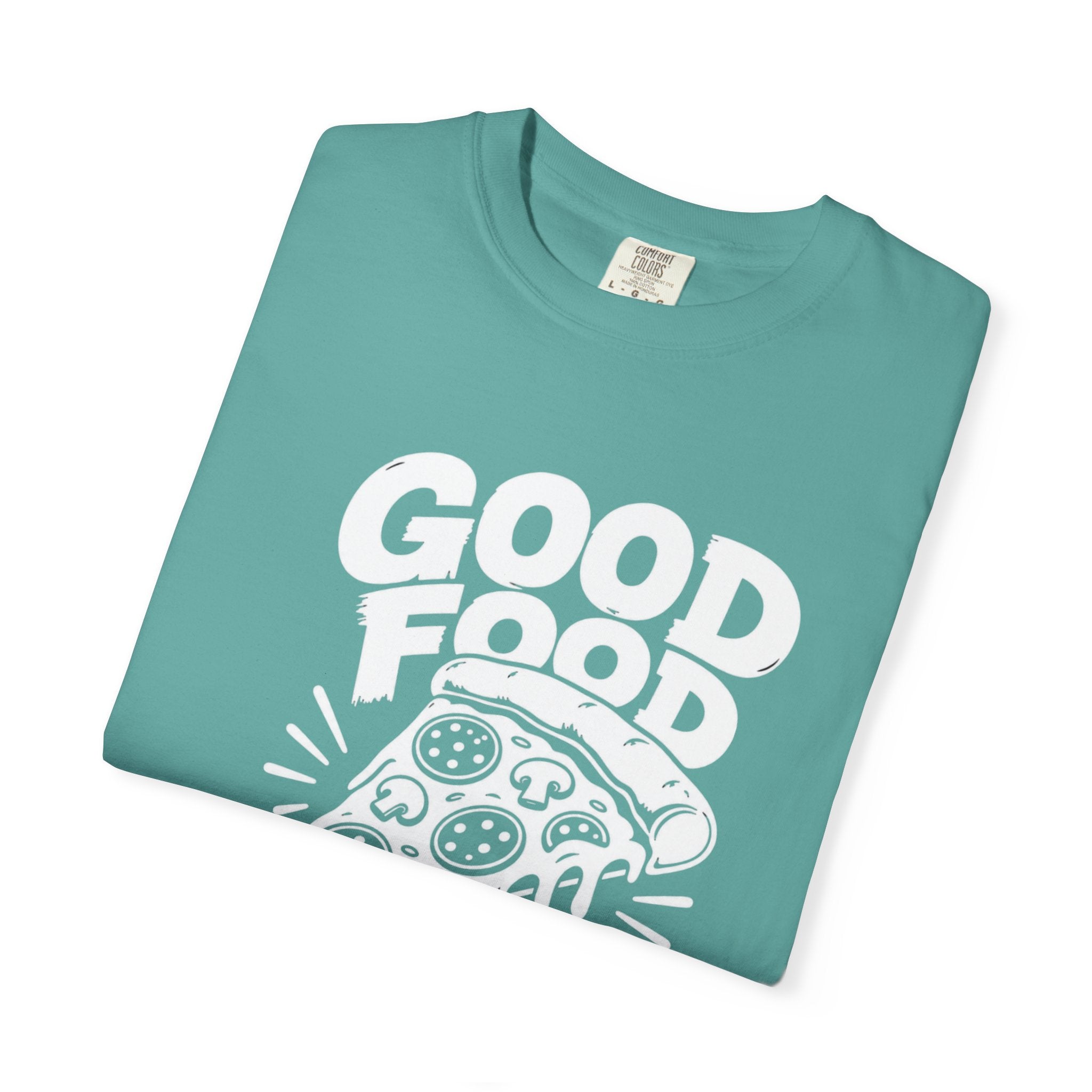 T-Shirt — Minimal White Garment-Dyed Tee