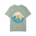 Coastal Harmony T-Shirt — "Progress Over Perfection" Surf Graphic Tee