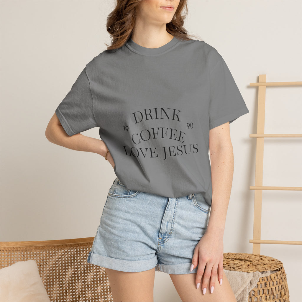 Drink Coffee Love Jesus T-Shirt