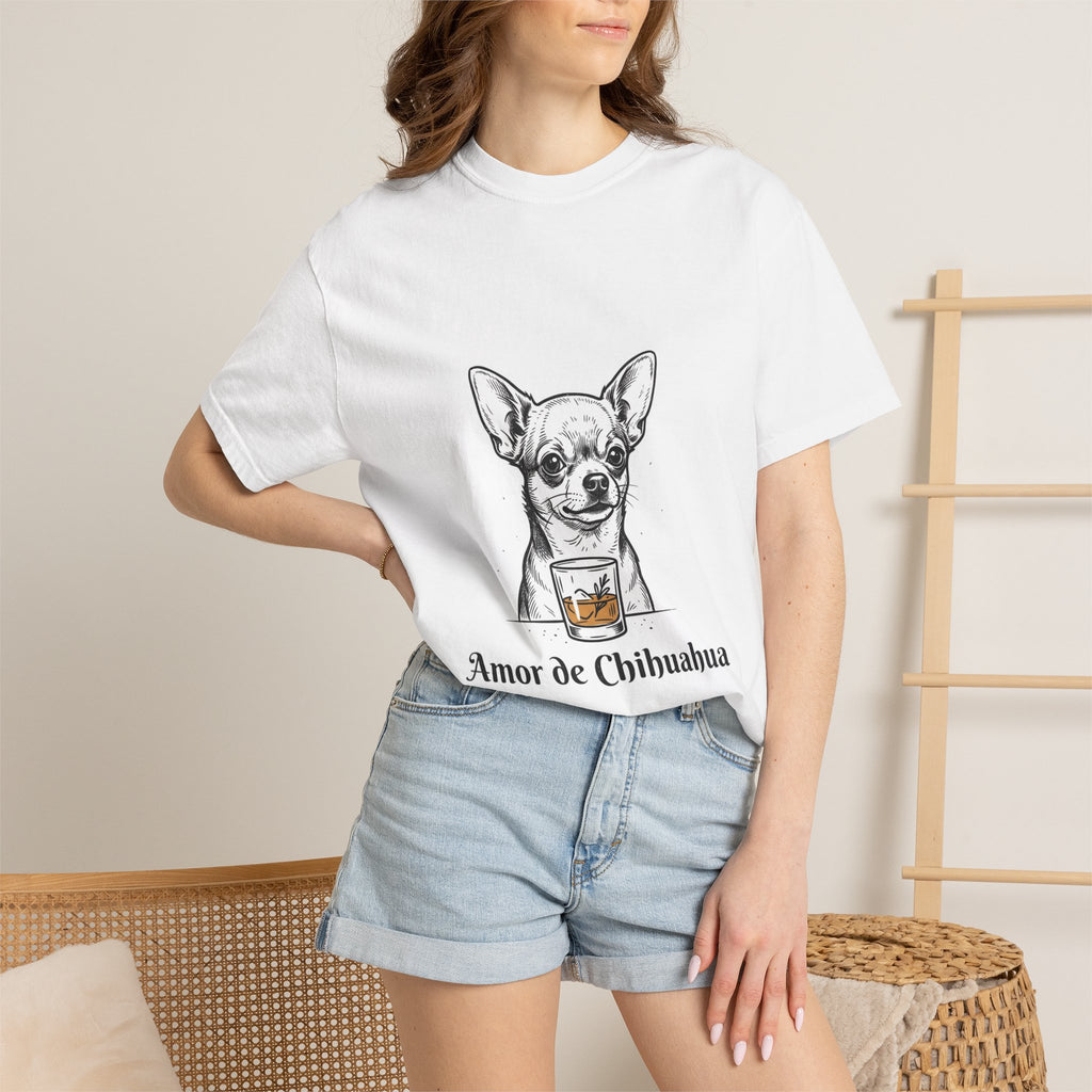 Chihuahua Love T-Shirt — "Amor de Chihuahua" Cute Dog Graphic Tee
