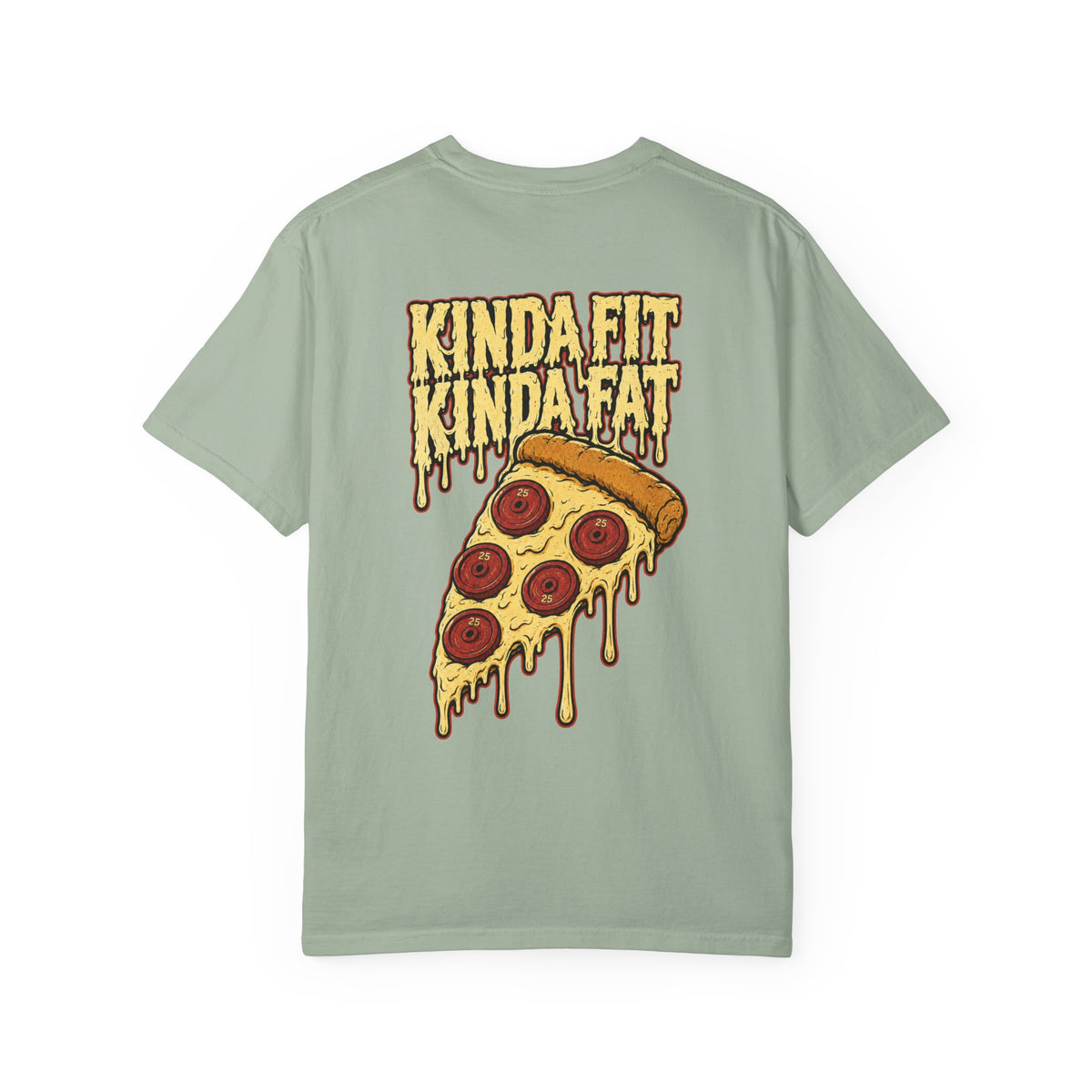 Pizza Unisex Garment-Dyed T-shirt
