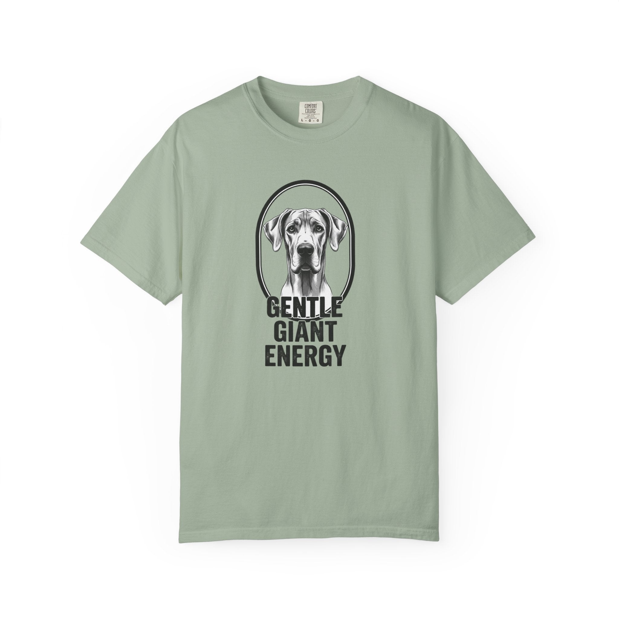 Gentle Giant Energy Great Dane T-Shirt — Dog Lover Tee