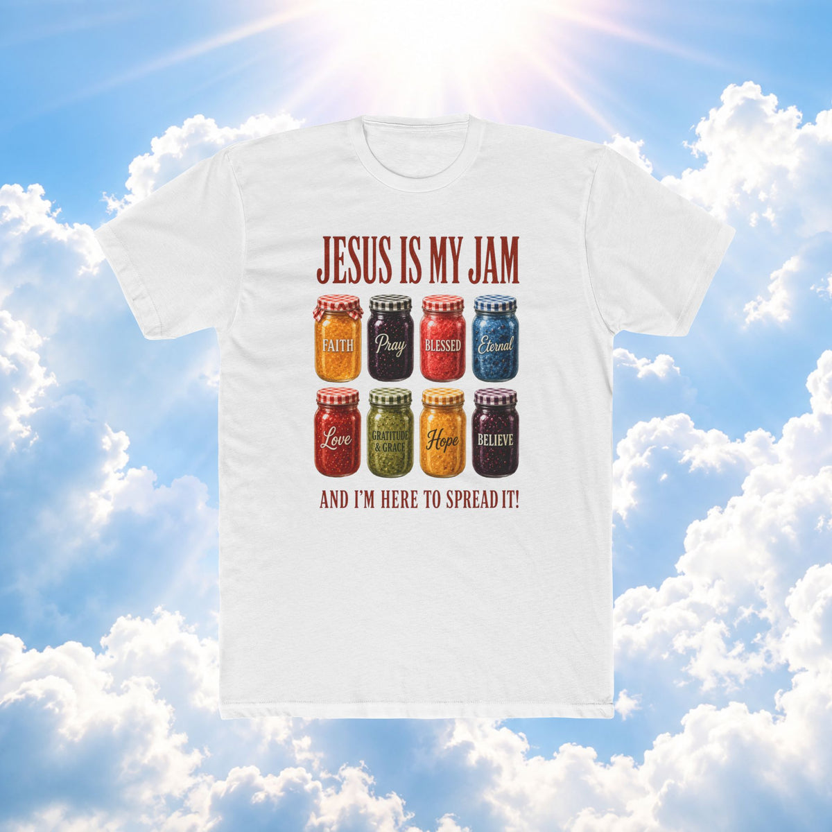 Unisex Cotton Crew Tee