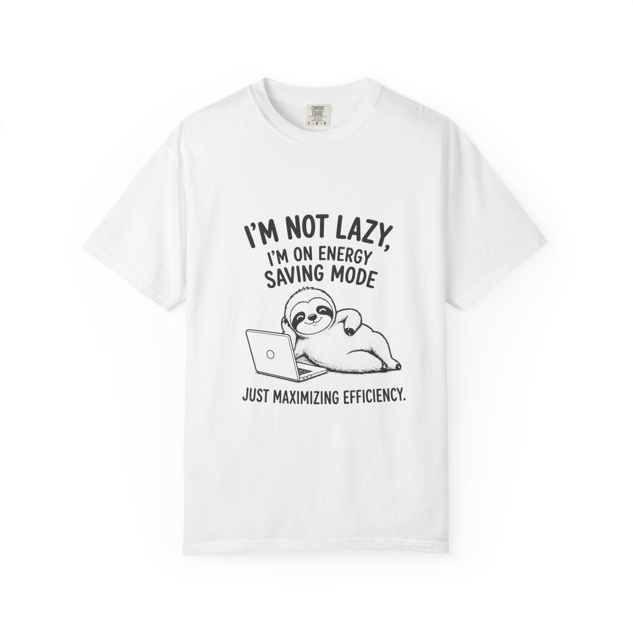 Sloth "I'm Not Lazy, I'm On Energy Saving Mode" T-Shirt