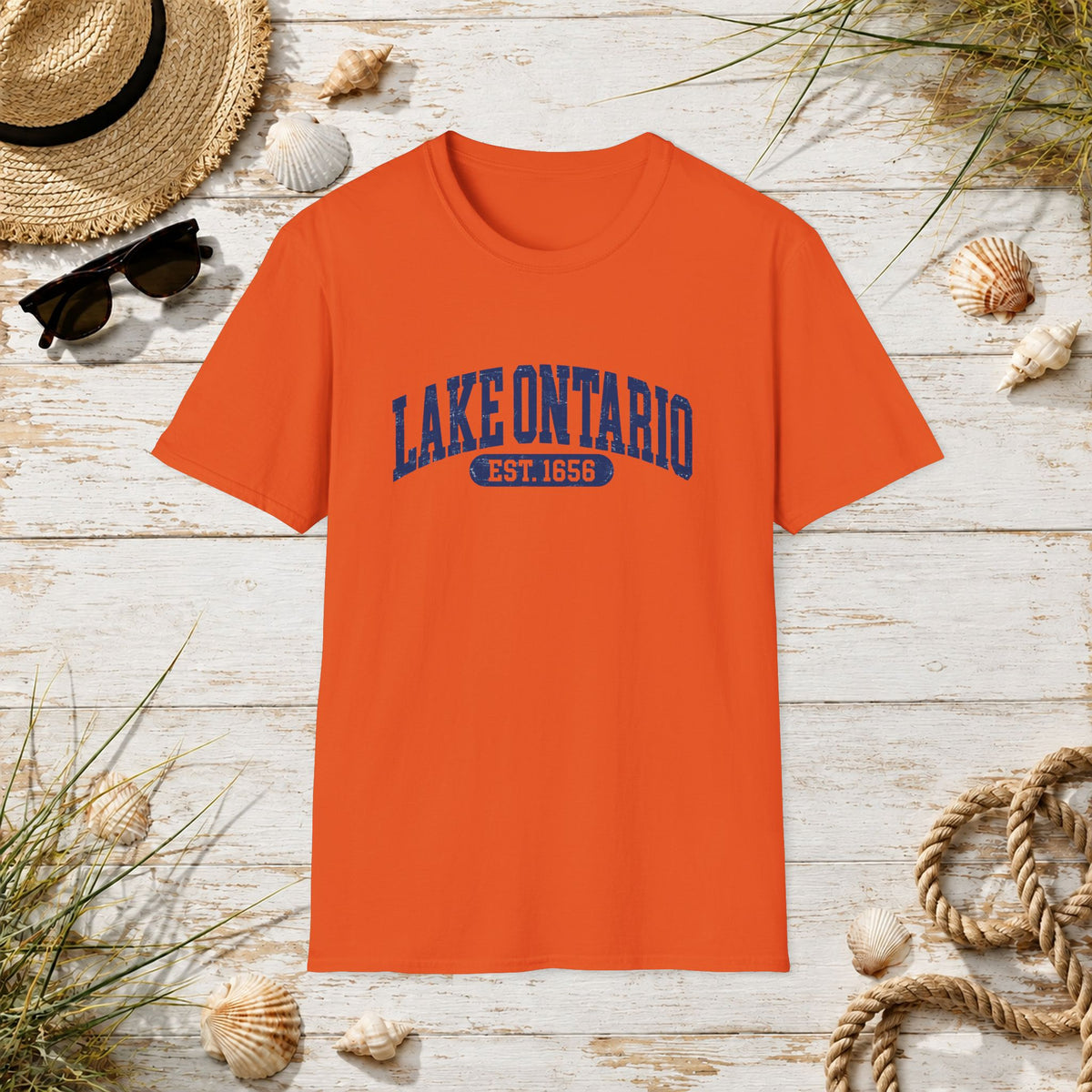 Lake Ontario Vintage Style T-Shirt