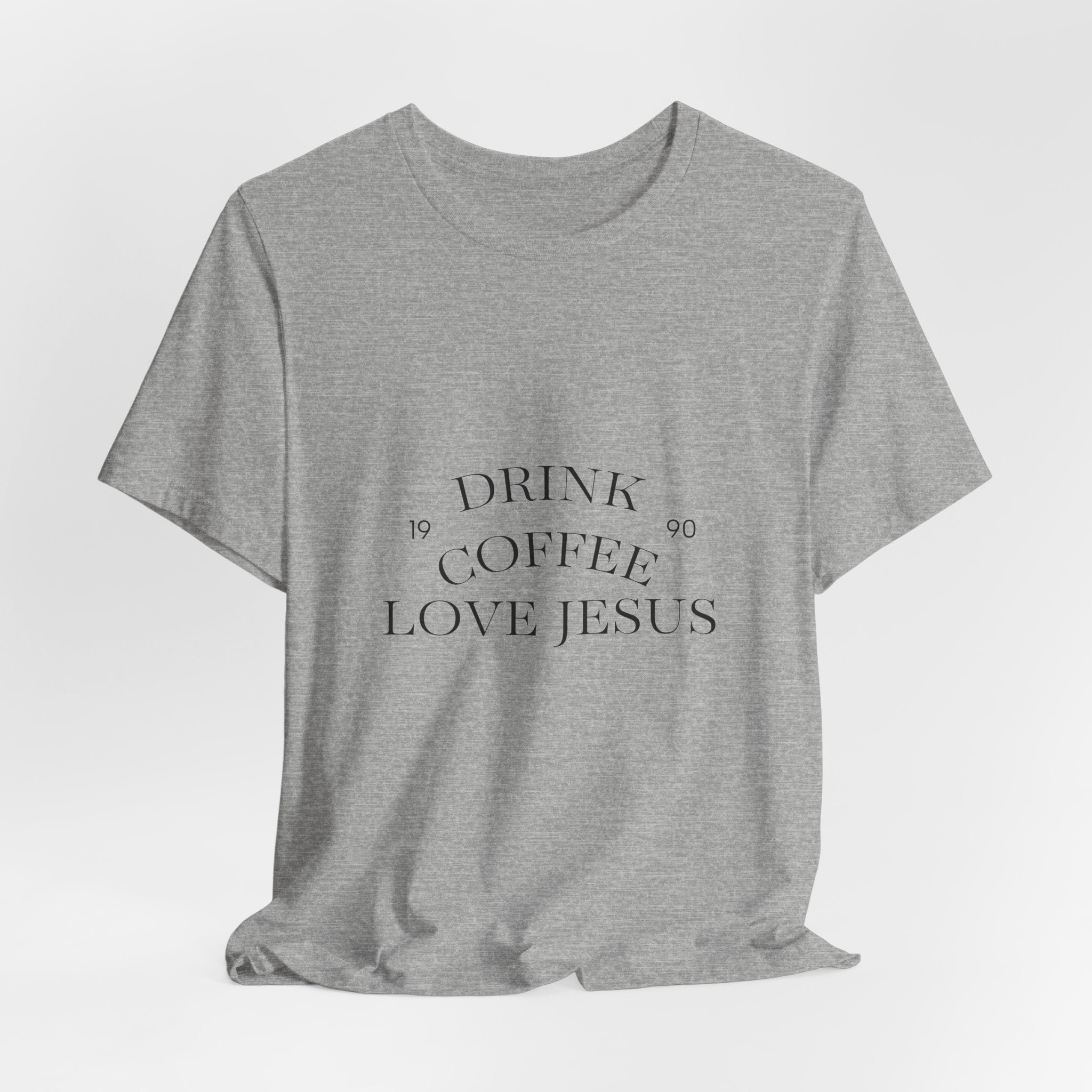 Drink Coffee Love Jesus T-Shirt — Faith & Coffee Tee