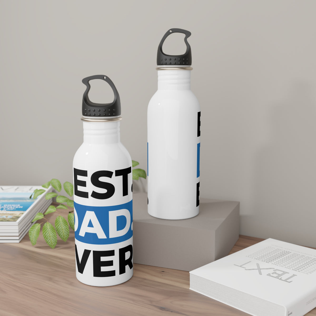Best Dad Ever Stainless Steel Water Bottle - Fathers Day Gift
