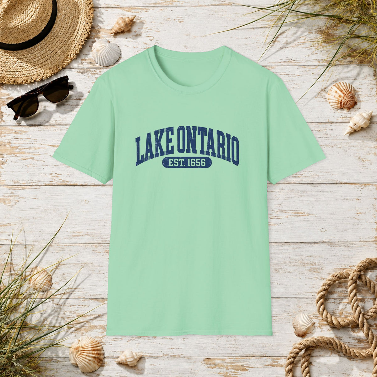 Lake Ontario Vintage Style T-Shirt